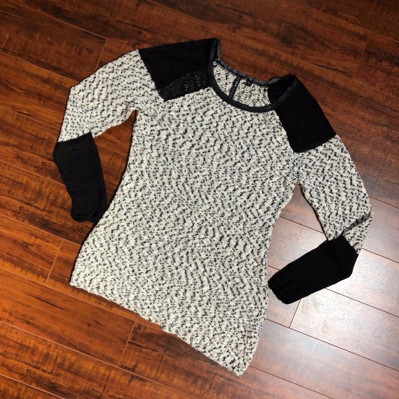 Guess Sweaters - GUESS Los Angeles Netted Accent Pullover Sweater